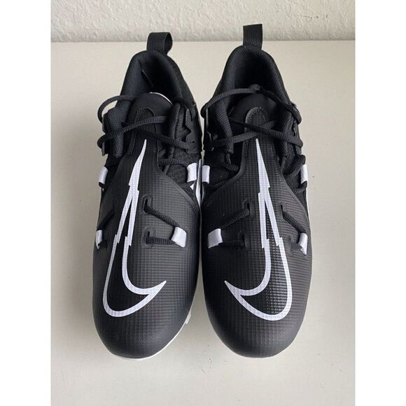 Nike Alpha Menace Pro 3 Mid Football Cleats Men's Black Size 10 CT6649-001 - Picture 3 of 9
